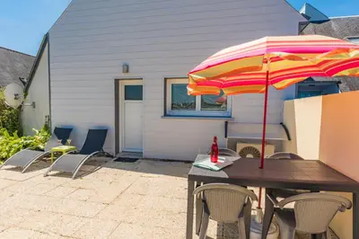 Terrasse ou espace extérieur de l'établissement gite steir