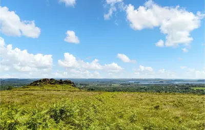 Paysage naturel près de la maison de vacances
