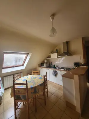 Cuisine ou kitchenette dans l'établissement Le Perchoir Concarneau