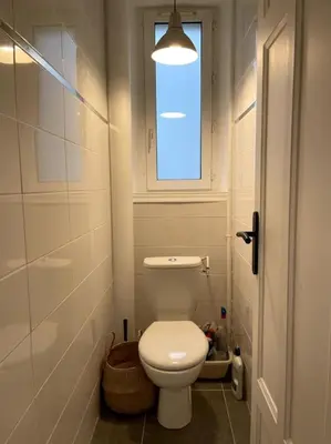 Salle de bains dans l'établissement Appartement en Centre-Ville