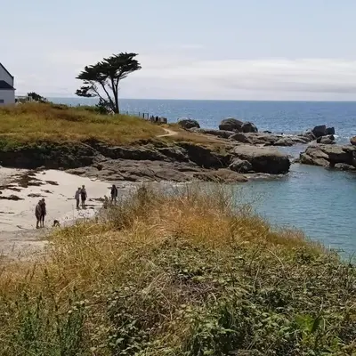 Paysage naturel près de le camping