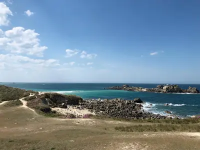 Paysage naturel près de la maison de vacances