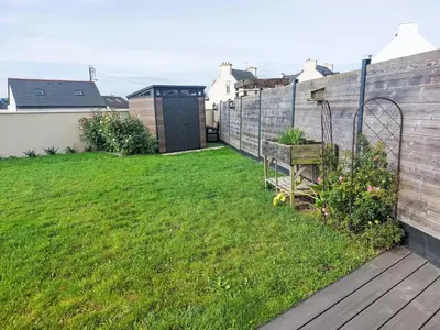 Jardin de l'établissement Holiday Home Portsall Paradise by Interhome