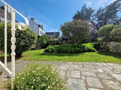 Jardin de l'établissement Holiday Home Locquirec by Sandy Beach