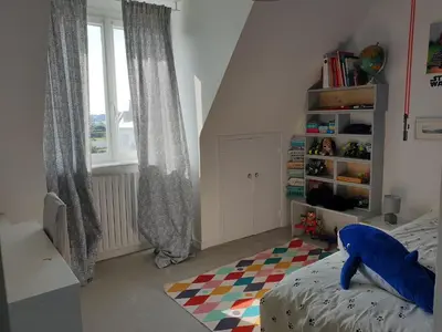Un ou plusieurs lits dans un hébergement de l'établissement Maison à Roscoff à 150 m de la thalasso et des plages