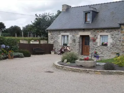 Jardin de l'établissement Les Gites de Kerroyal