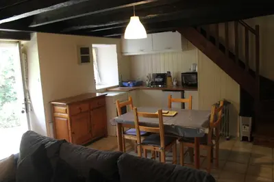 Cuisine ou kitchenette dans l'établissement Lavender Cottage