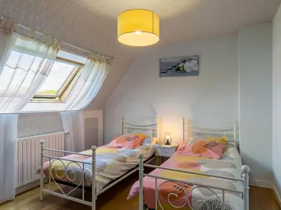 Un ou plusieurs lits dans un hébergement de l'établissement Holiday Home Villa Rocuet by Interhome