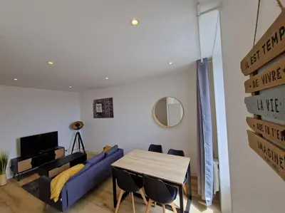 Plan de l'établissement L'escapade - 2 chambres - 1 espace bureau