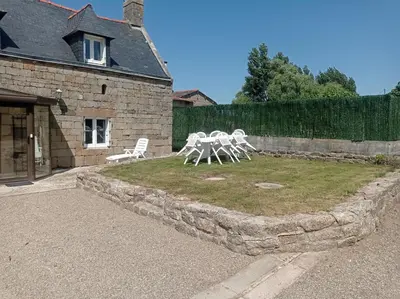 Jardin de l'établissement chez papy plage