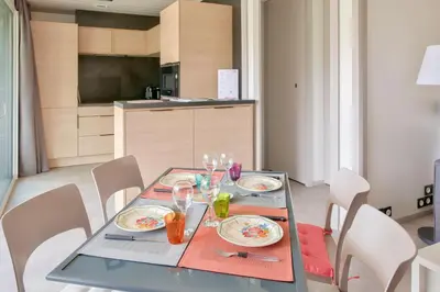 Plan de l'établissement Chalet pour 4 - Résidence avec piscine