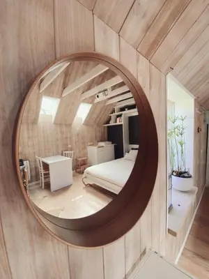Salle de bains dans l'établissement La Bulle d'EMBRUNS d'HERBE