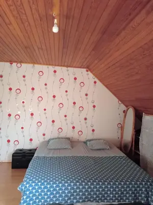 Un ou plusieurs lits dans un hébergement de l'établissement la tiny aux portes de brest