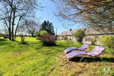 Jardin de l'établissement La fermette de la vallee