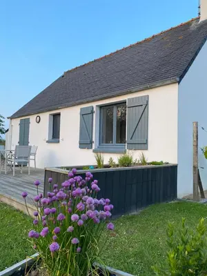 Jardin de l'établissement Maison Carn Portsall