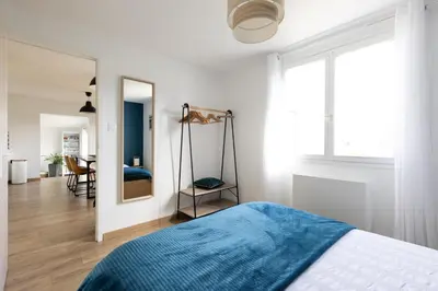 Un ou plusieurs lits dans un hébergement de l'établissement Maison Carn Portsall