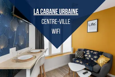 Coin salon dans l'établissement La Cabane Urbaine