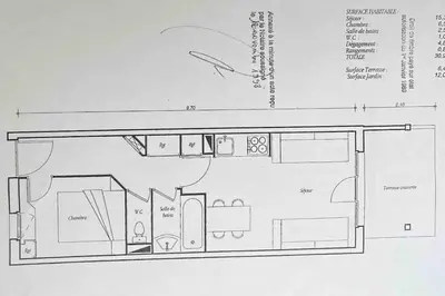 Plan de l'établissement CAP COZ Plage