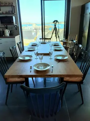 Plan de l'établissement Maison avec vue mer 