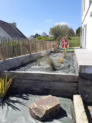 Plan de l'établissement Maison avec vue mer 