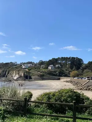 Paysage naturel près de la maison de vacances