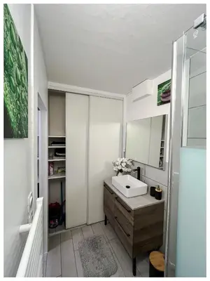 Cuisine ou kitchenette dans l'établissement Escapade au golf de l’Odet