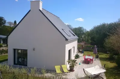 Plan de l'établissement Maison de vacances à 8 min des plages par un chemin enchanteur