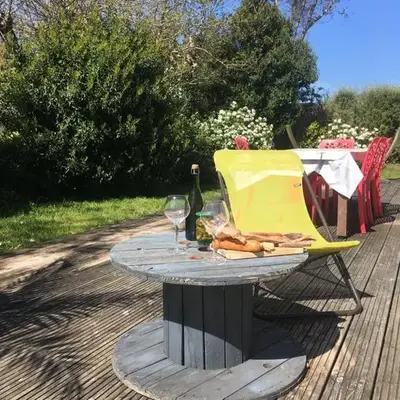 Maison de vacances à 8 min des plages par un chemin enchanteur
