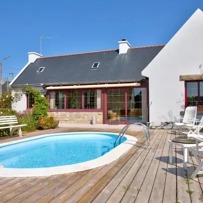 Maison avec piscine pour 4 adultes