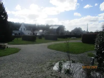 Jardin de l'établissement CAMPING VERT DE MORLAIX