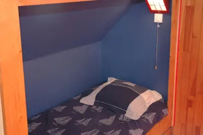 Un ou plusieurs lits dans un hébergement de l'établissement Villa Ropartz