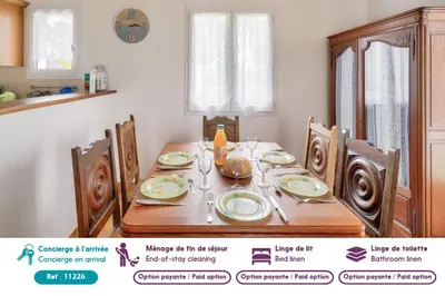 Plan de l'établissement Plobannalec-Lesconil centre - Maison avec grand jardin