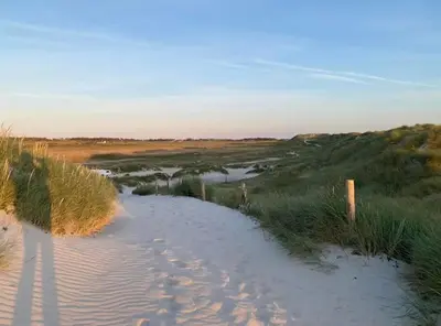 Paysage naturel près de la maison de vacances