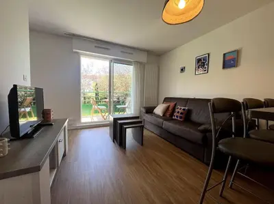 Coin salon dans l'établissement Appartement Hyper Centre