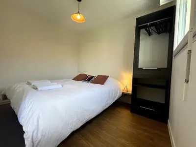 Un ou plusieurs lits dans un hébergement de l'établissement Appartement Hyper Centre