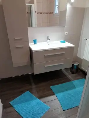 Salle de bains dans l'établissement Ker-Lina sea view, calm guaranteed