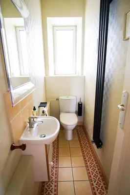 Salle de bains dans l'établissement -AVEL DRO- Belle maison familiale vue mer corniche