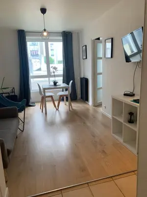 Cuisine ou kitchenette dans l'établissement Le St Brieuc