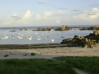 Paysage naturel près de la maison de vacances