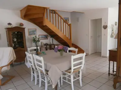 Plan de l'établissement Maison récente près de la mer
