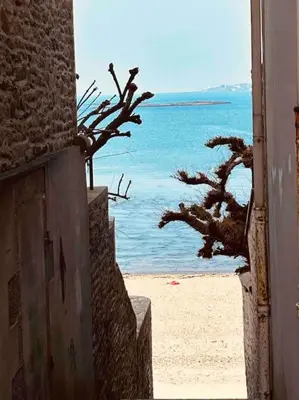 Paysage naturel près de la maison de vacances