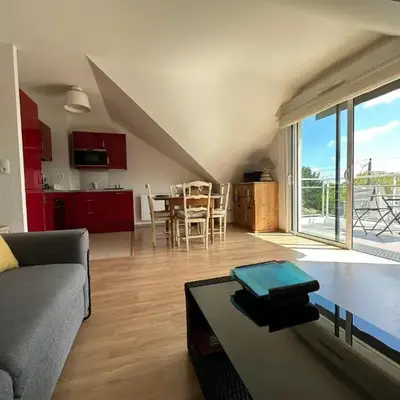 Appartement vue mer exposé sud à Carantec