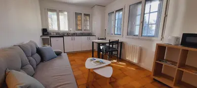 Cuisine ou kitchenette dans l'établissement La Bonne Etoile - Chambres d'hôtes et Appartements -