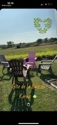 Plan de l'établissement Le Gîte de la Baie du Kernic