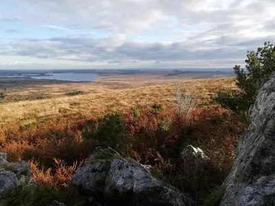 Paysage naturel près de l'auberge de jeunesse