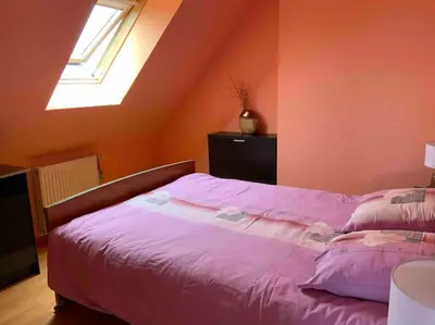 Un ou plusieurs lits dans un hébergement de l'établissement Appartement - Plogoff Pointe du Raz