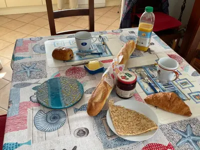 Nourriture dans le B&B/chambre d'hôtes ou à proximité