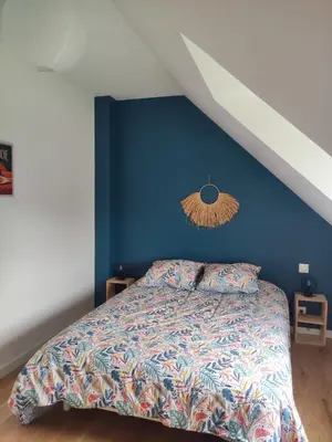 Un ou plusieurs lits dans un hébergement de l'établissement maison neuve 4 ou 5 personnes Kerguen