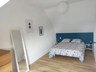 Un ou plusieurs lits dans un hébergement de l'établissement maison neuve 4 ou 5 personnes Kerguen