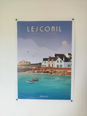 Paysage naturel près de la maison de vacances